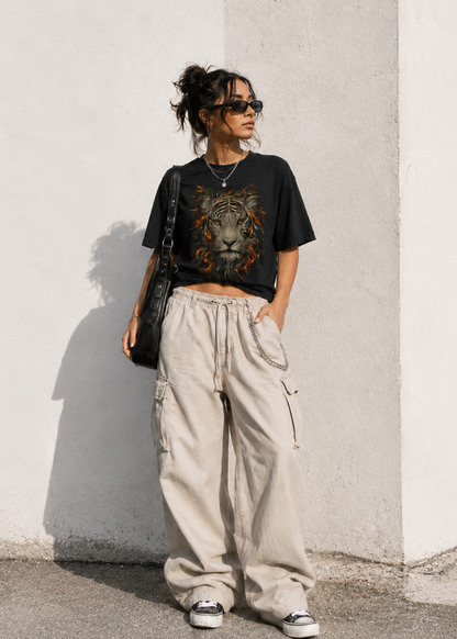 Alpha Flame Graphic Unisex Tee