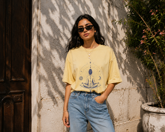 Cosmic Calm Oversized Tee