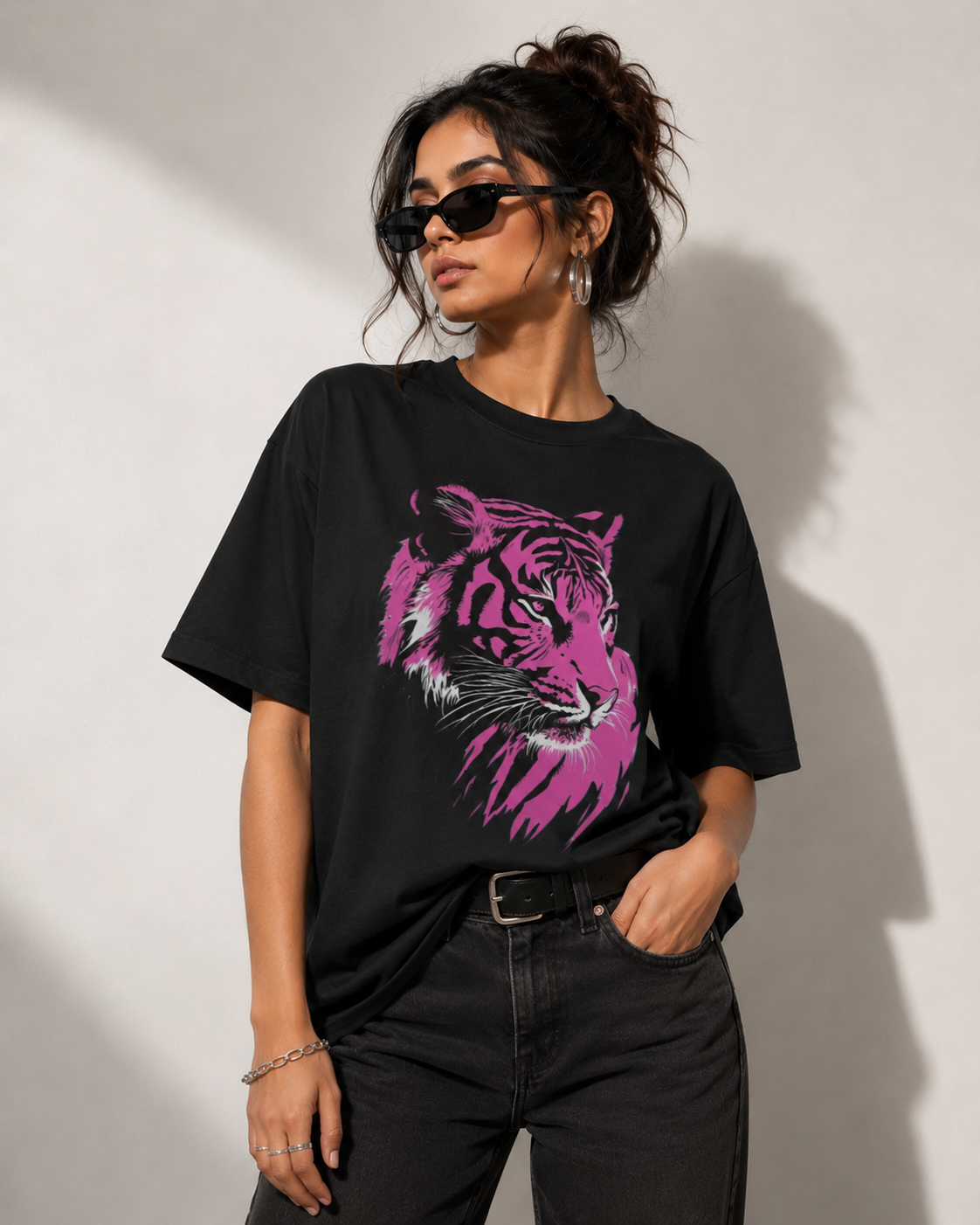 Neon Beast Unisex Oversized Tee