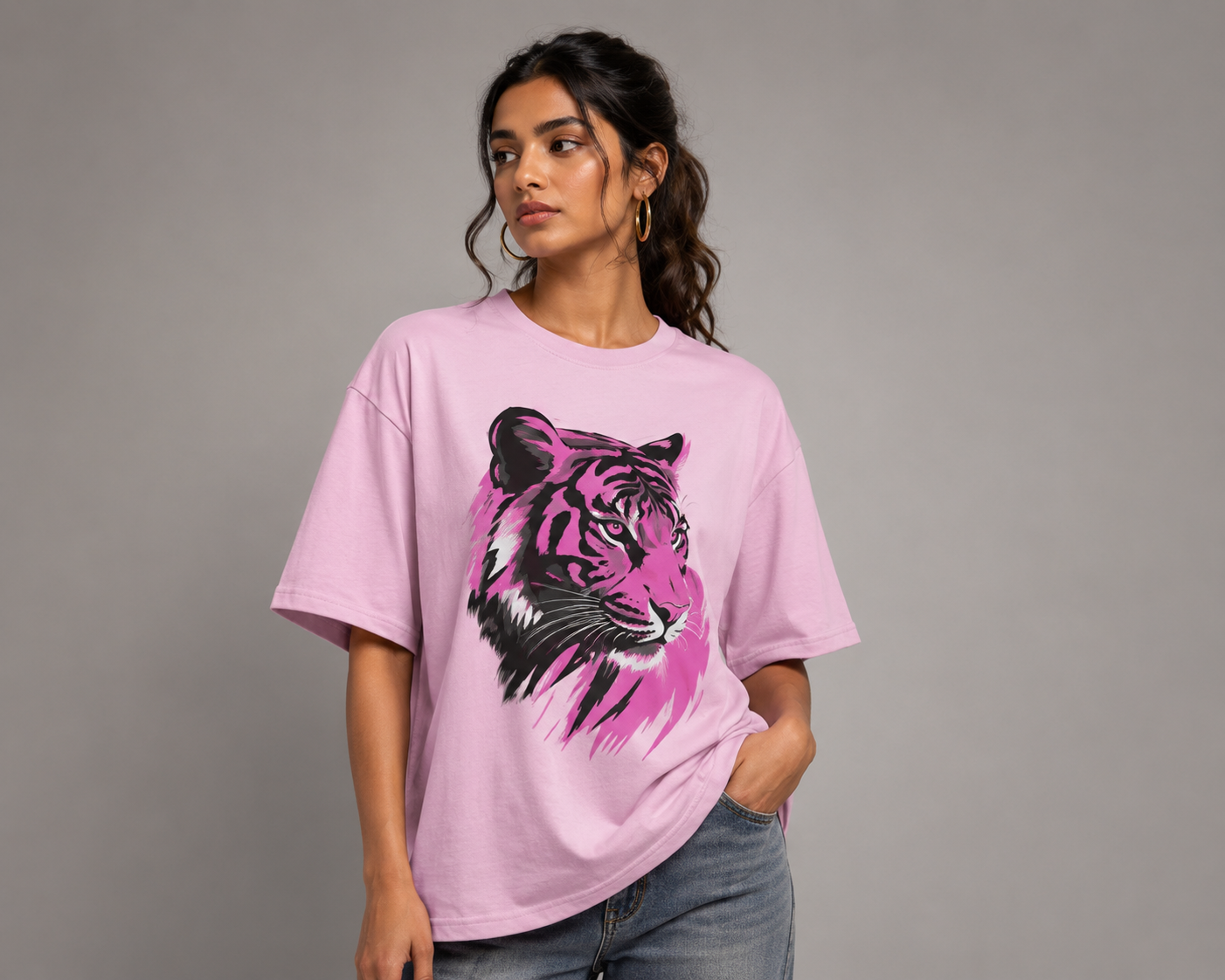 Neon Beast Unisex Oversized Tee